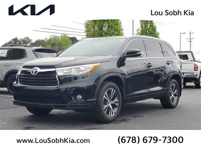2016 Toyota Highlander XLE — SUV — 75,242 mi — Cumming, GA