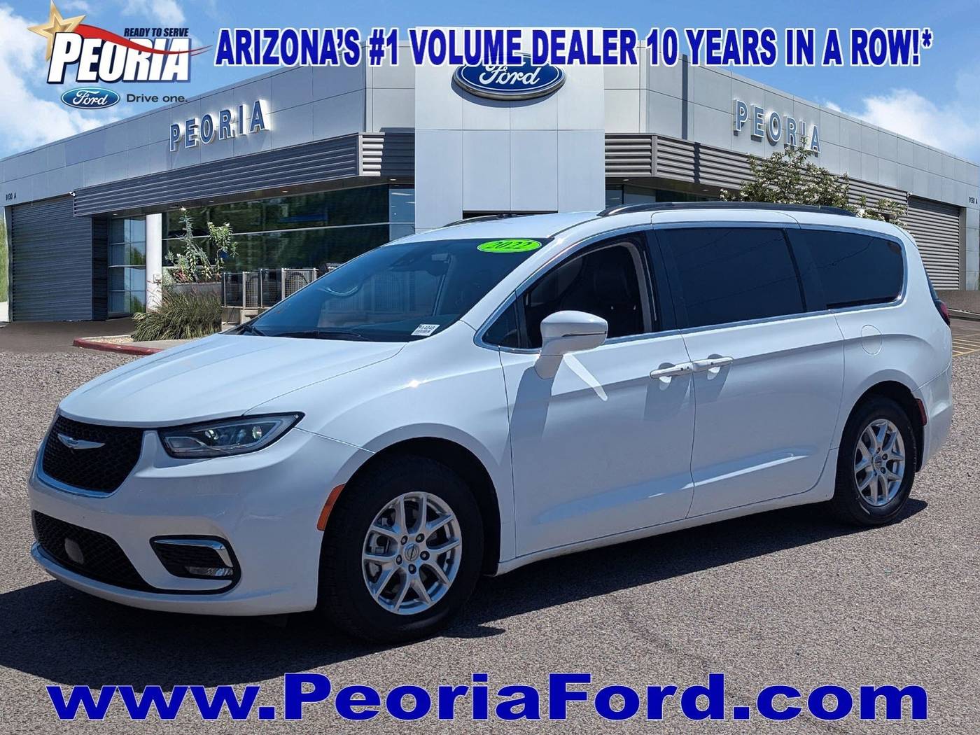 2022 Chrysler Pacifica Touring L — Minivan — 70,655 mi — Peoria, AZ
