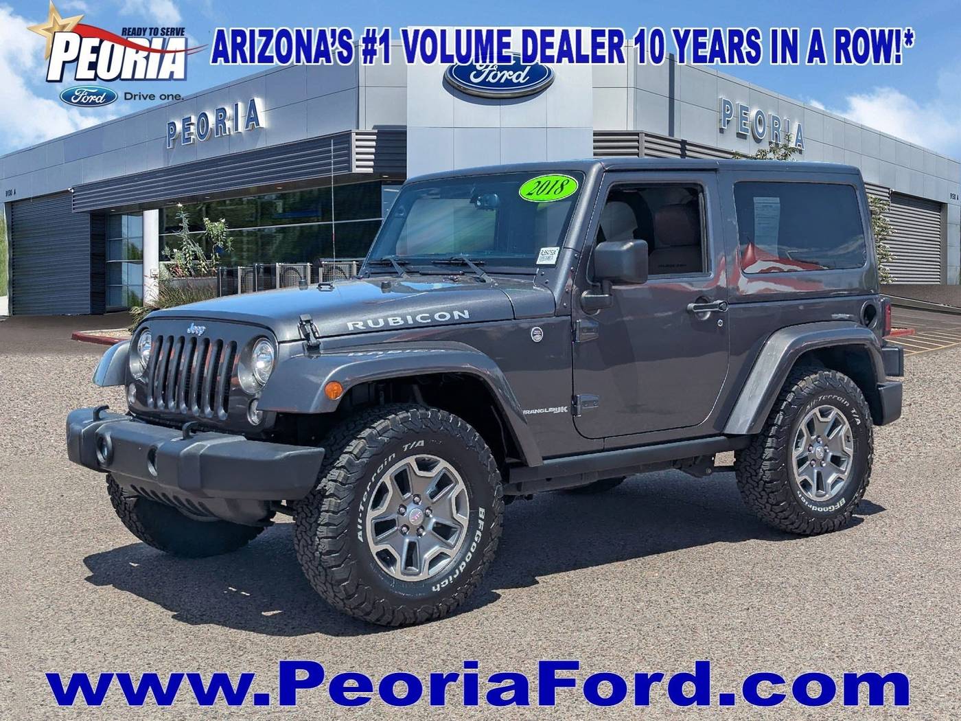 2018 Jeep Wrangler Rubicon — SUV — 39,180 mi — Peoria, AZ