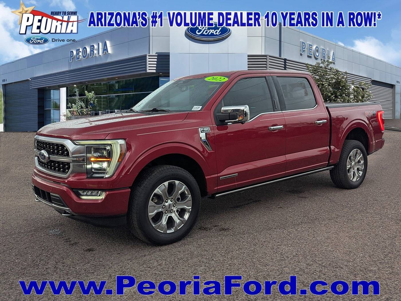 2022 Ford F-150 Platinum — Pickup Truck — 27,685 mi — Peoria, AZ