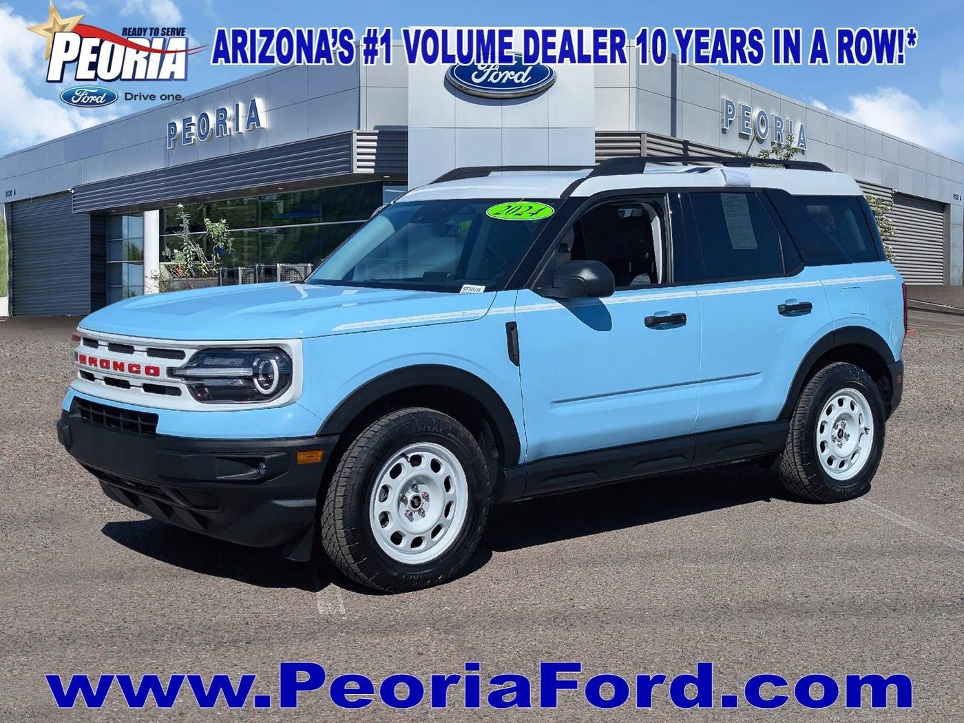 2024 Ford Bronco Sport Heritage — SUV — 5,179 mi — Peoria, AZ