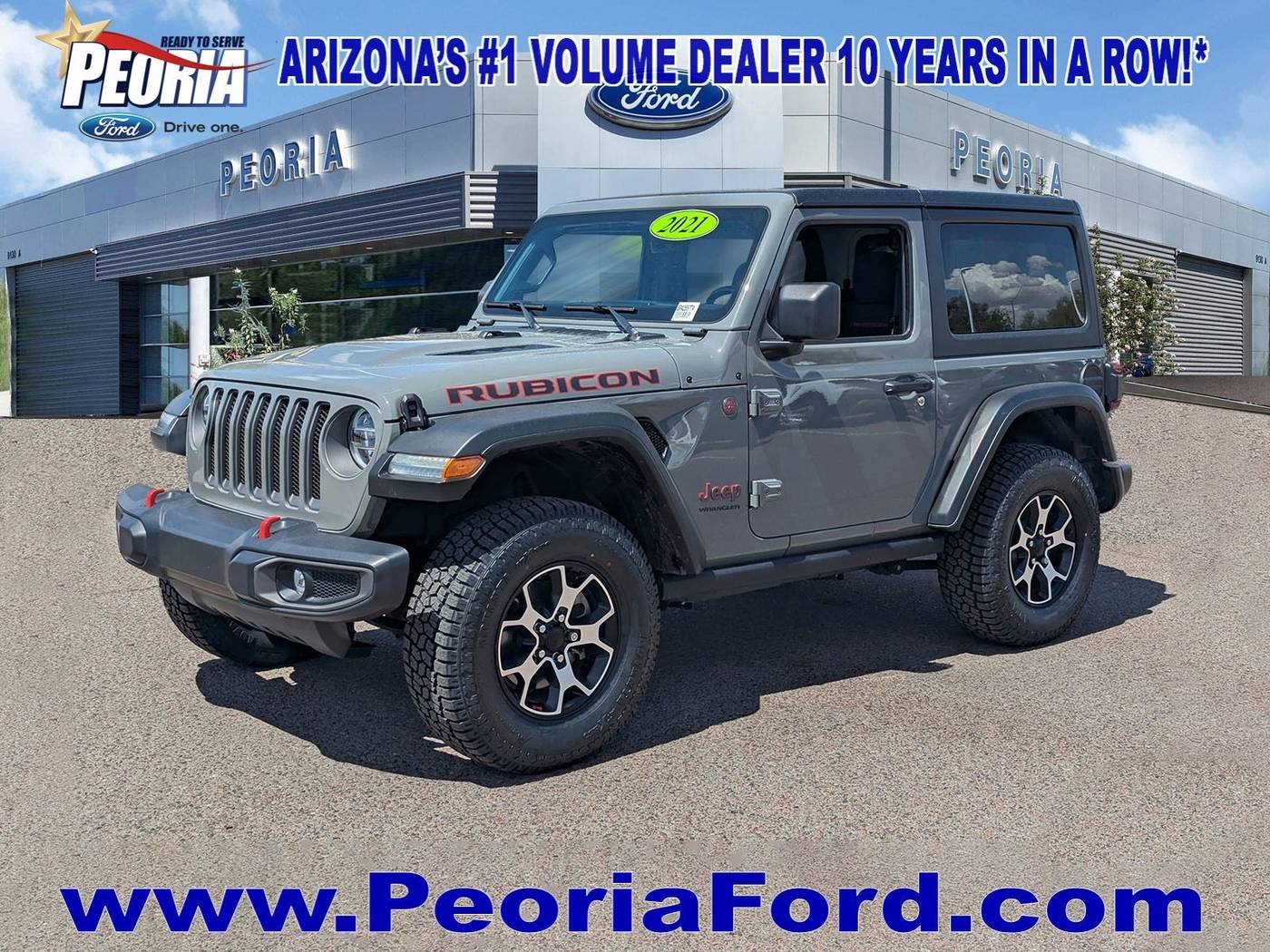 2021 Jeep Wrangler Rubicon — SUV — 20,258 mi — Peoria, AZ