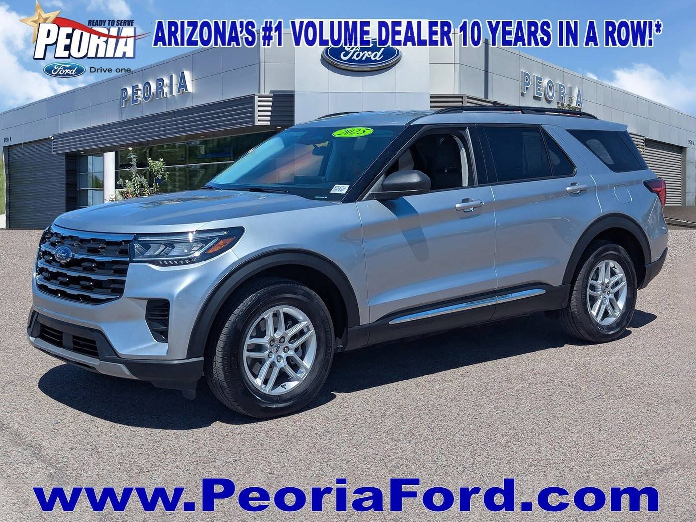 2025 Ford Explorer Active — SUV — 3,294 mi — Peoria, AZ