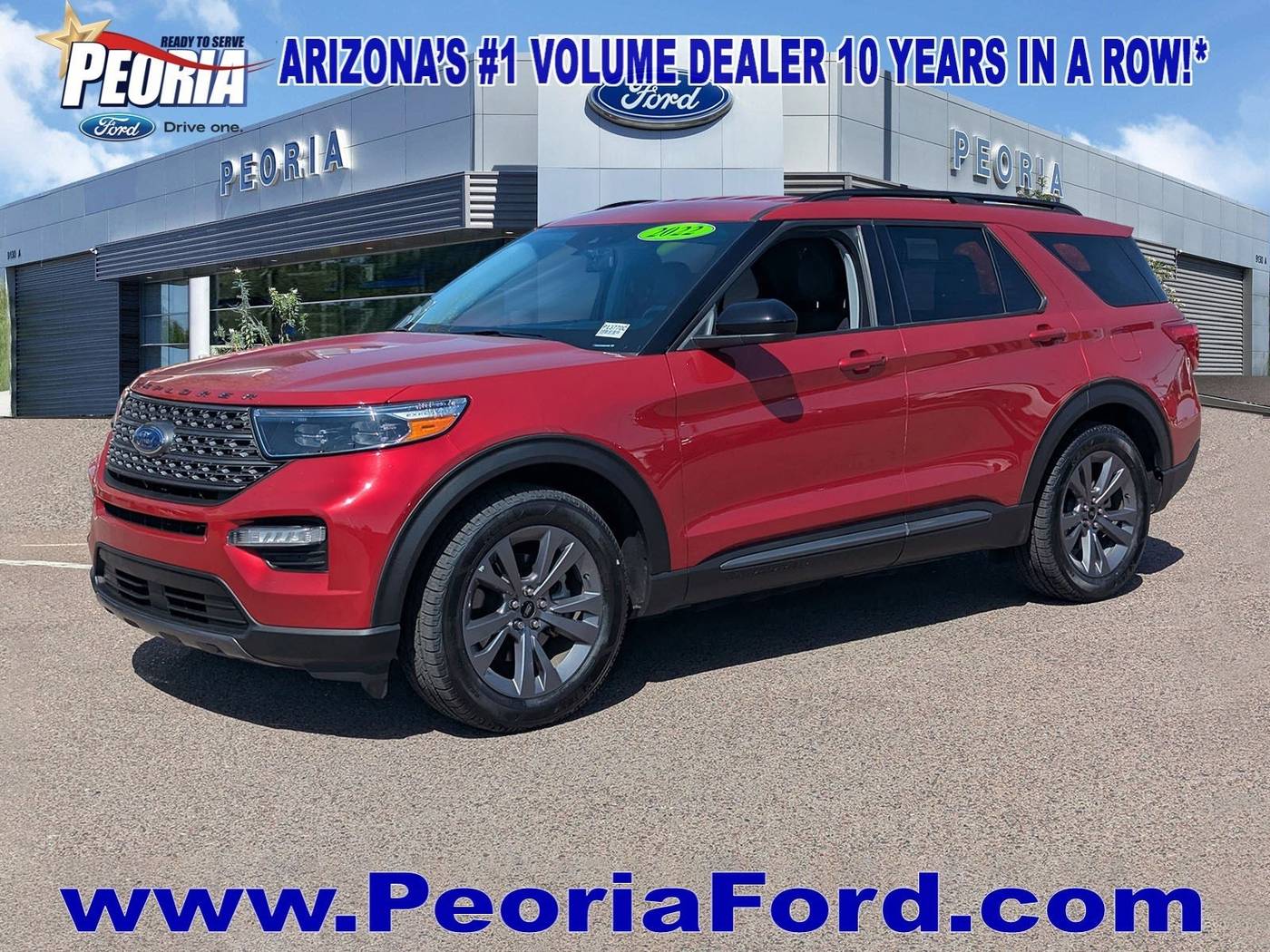 2022 Ford Explorer XLT — SUV — 47,373 mi — Peoria, AZ
