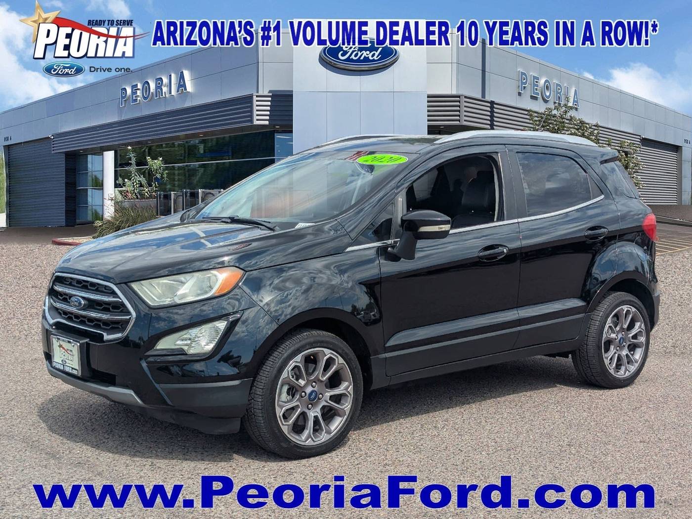 2020 Ford EcoSport Titanium — SUV — 37,850 mi — Peoria, AZ