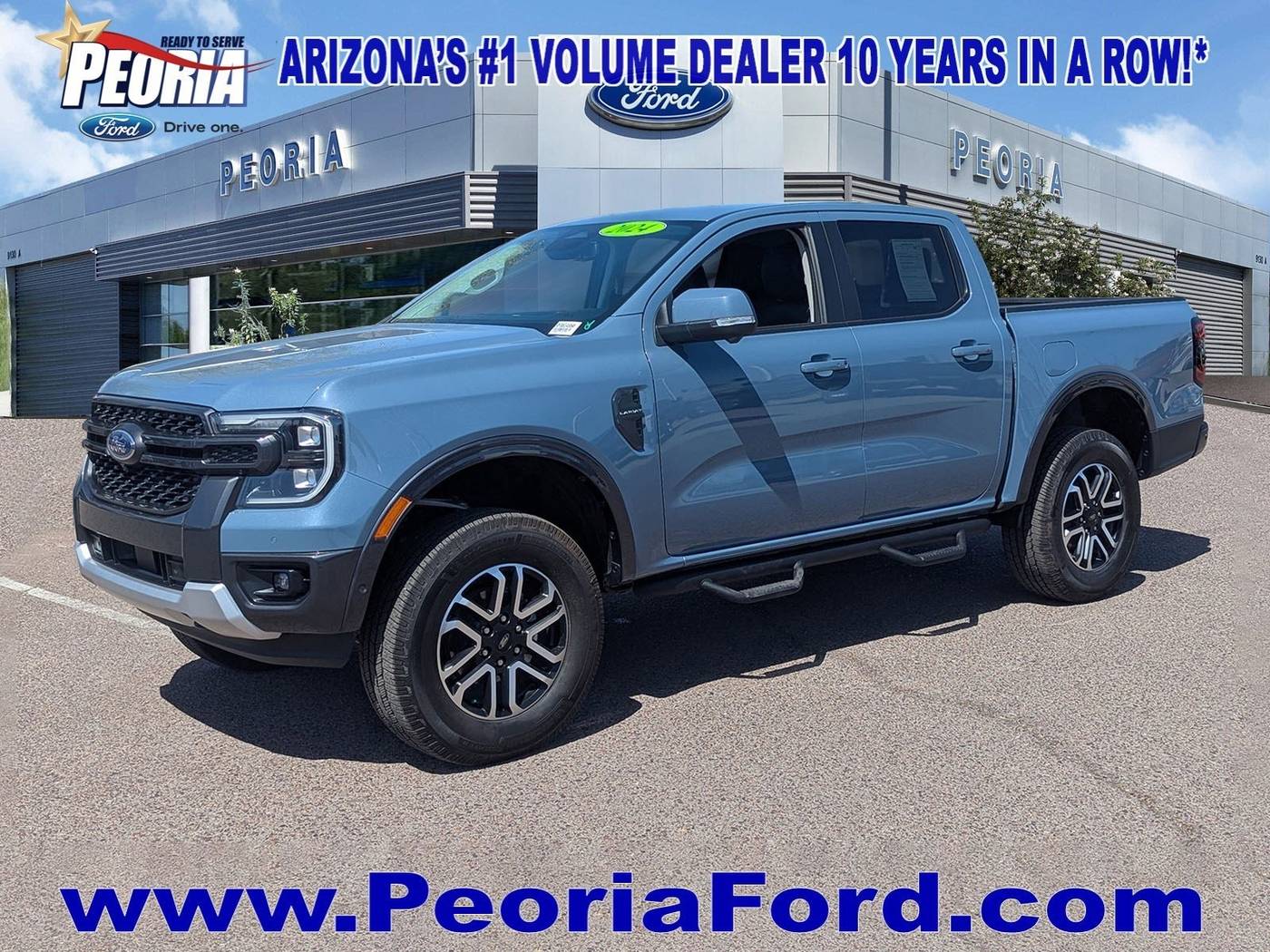 2024 Ford Ranger LARIAT — Pickup Truck — 5,850 mi — Peoria, AZ