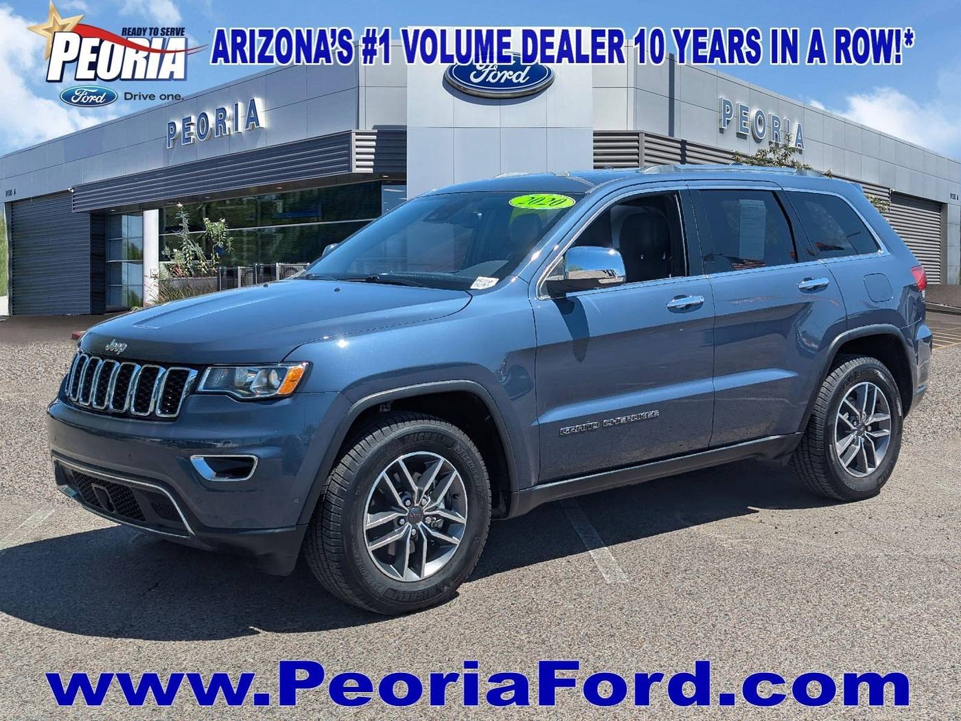 2020 Jeep Grand Cherokee Limited — SUV — 79,529 mi — Peoria, AZ