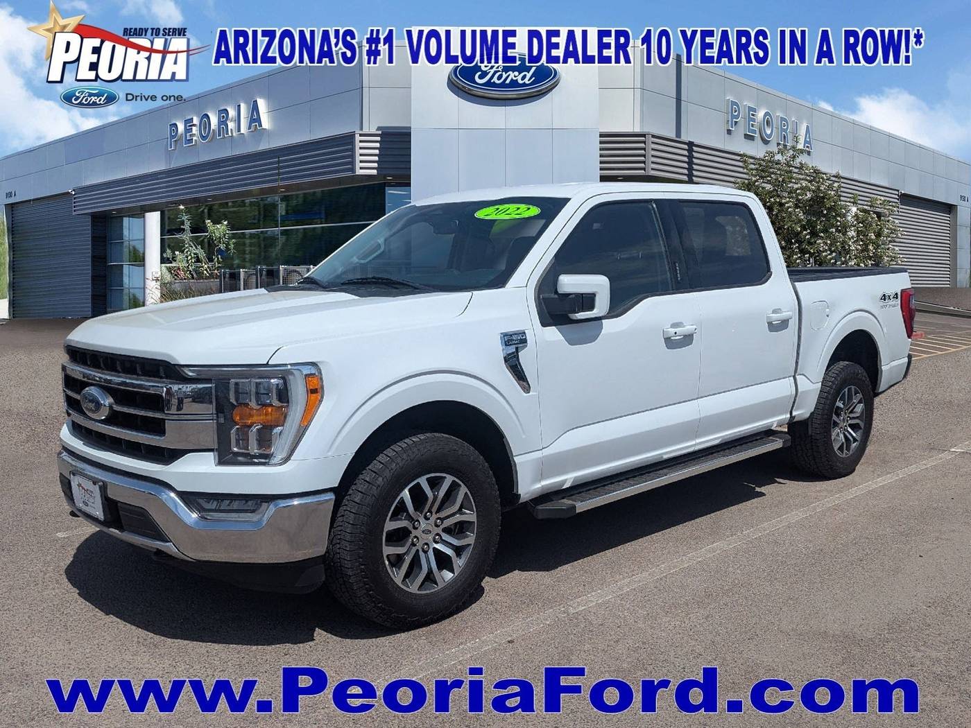 2022 Ford F-150 Lariat — Pickup Truck — 53,700 mi — Peoria, AZ