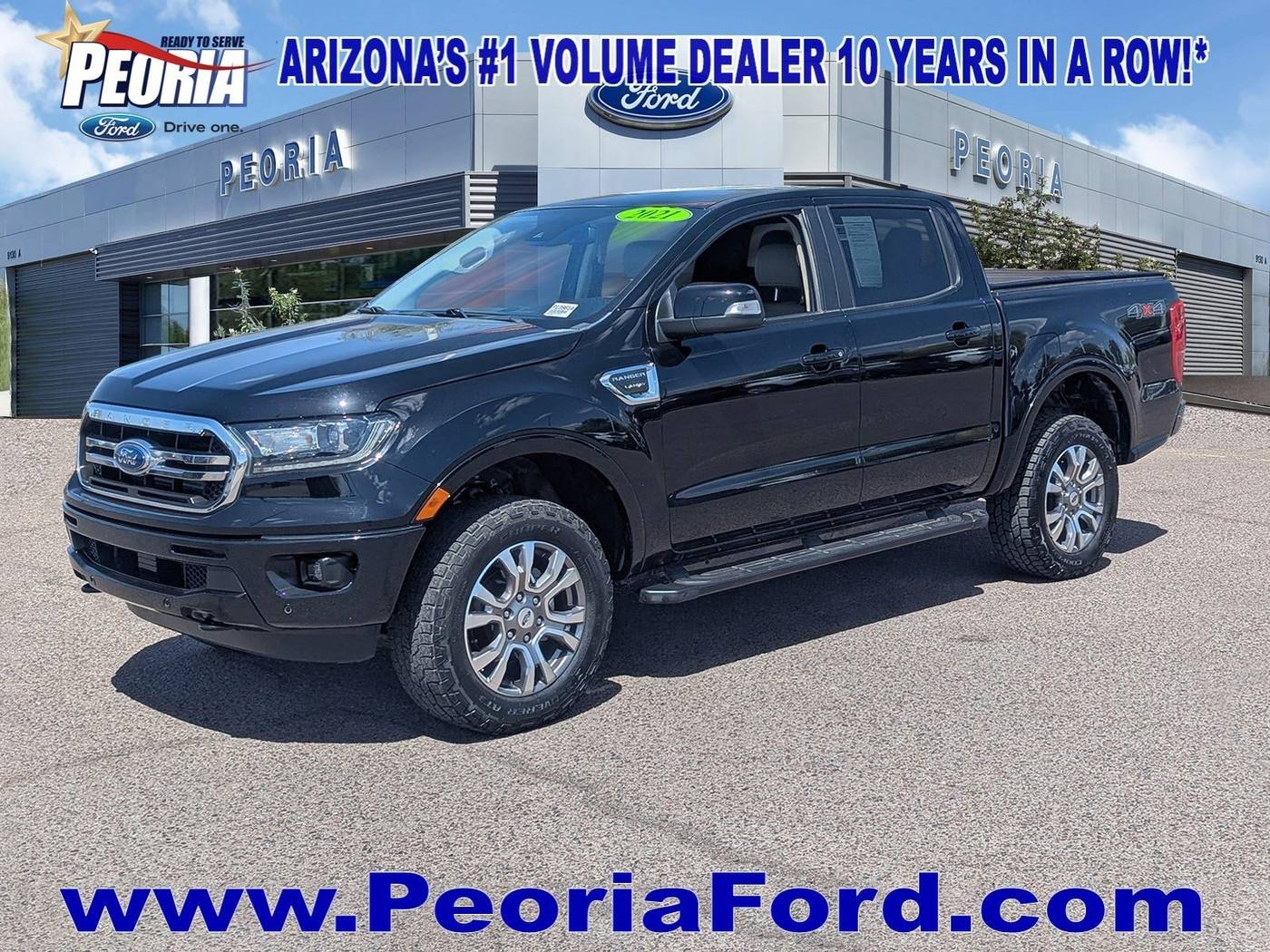 2021 Ford Ranger Lariat — Pickup Truck — 42,421 mi — Peoria, AZ