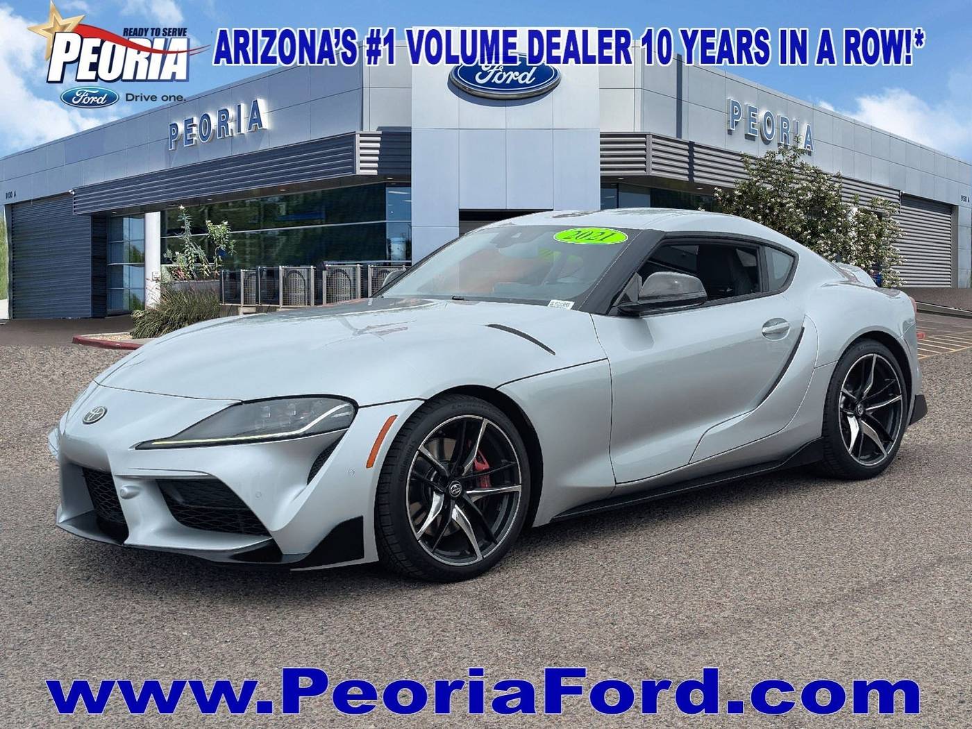 2021 Toyota GR Supra 3.0 — Coupe — 37,509 mi — Peoria, AZ