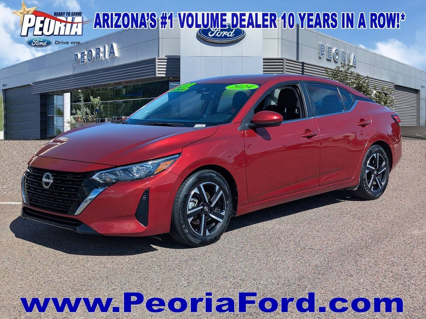 2024 Nissan Sentra SV — Sedan — 41,309 mi — Peoria, AZ