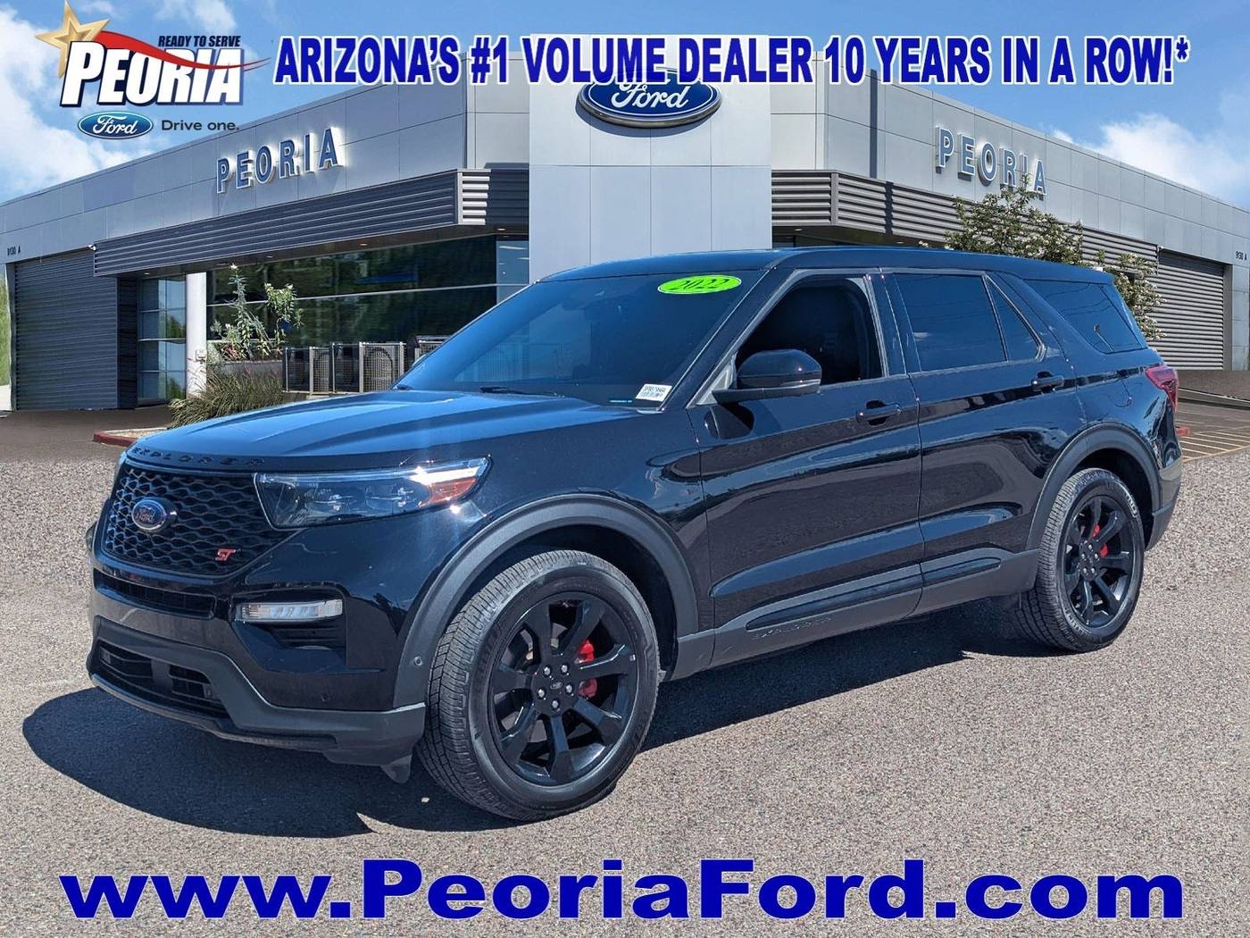 2022 Ford Explorer ST — SUV — 52,265 mi — Peoria, AZ