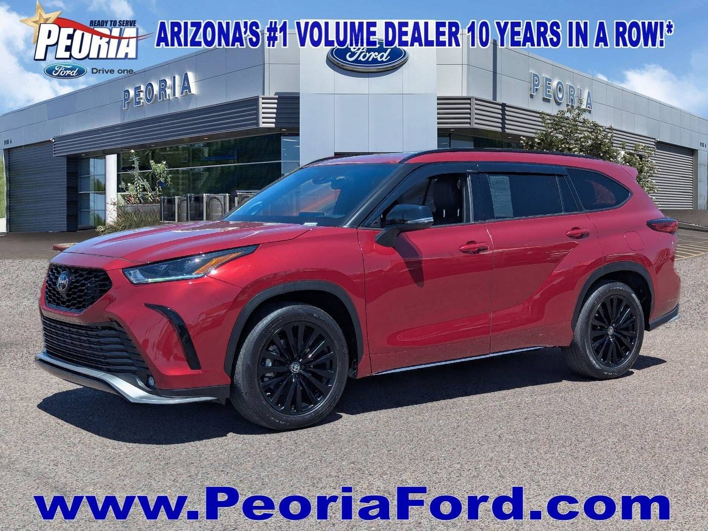 2023 Toyota Highlander XSE — SUV — 12,320 mi — Peoria, AZ