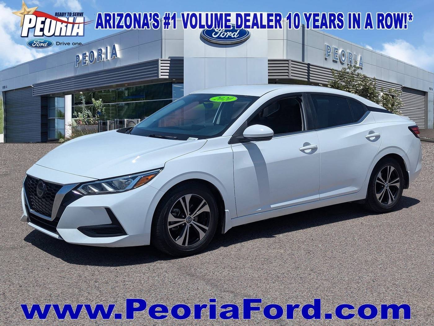 2020 Nissan Sentra SV — Sedan — 48,884 mi — Peoria, AZ