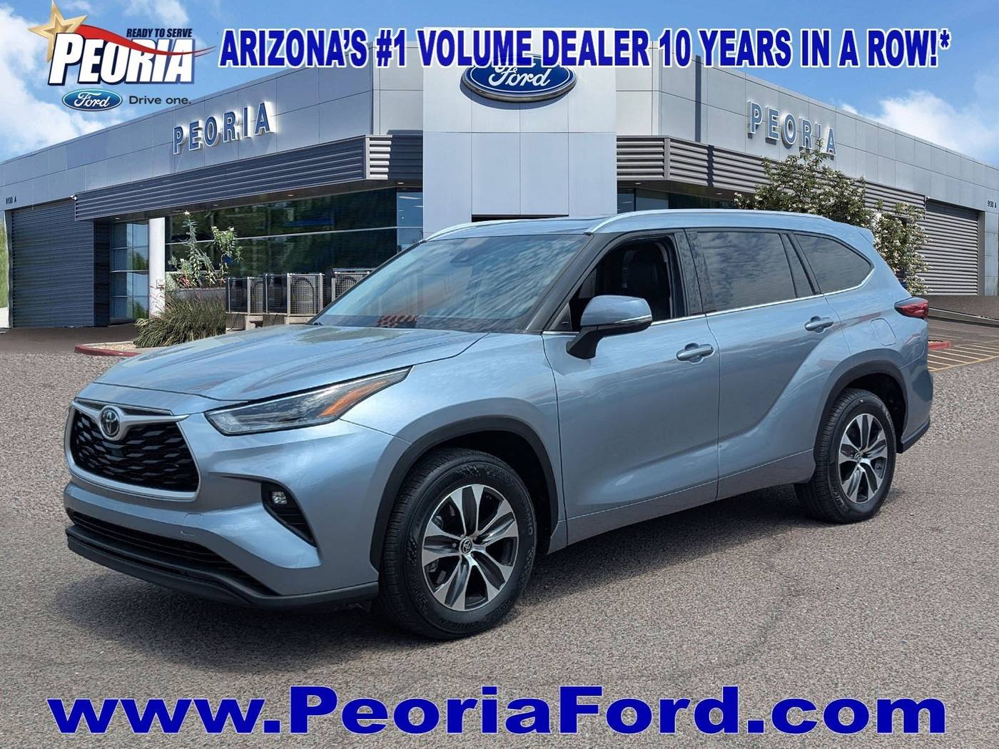 2021 Toyota Highlander XLE — SUV — 73,550 mi — Peoria, AZ