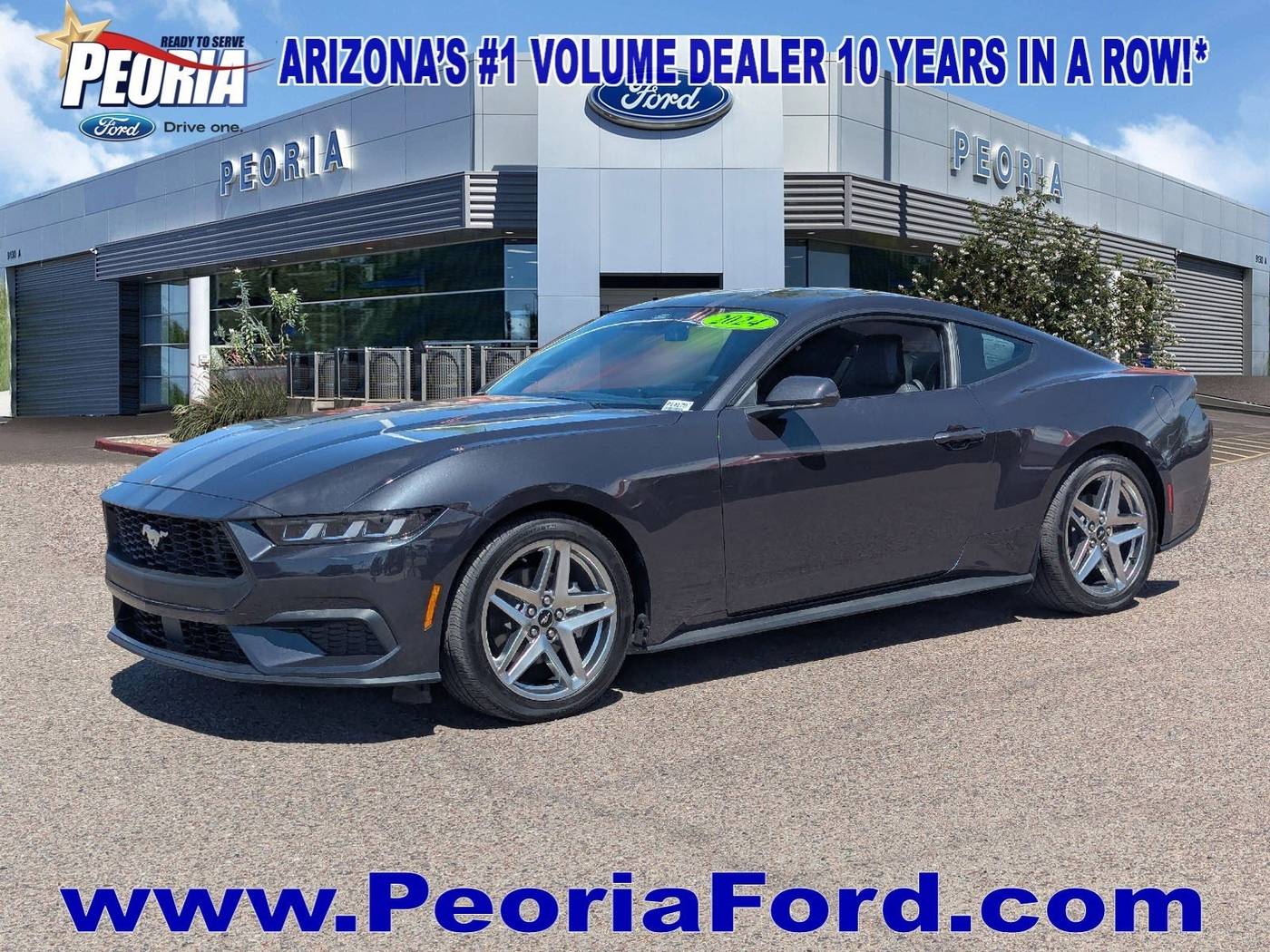 2024 Ford Mustang EcoBoost — Coupe — 3,693 mi — Peoria, AZ