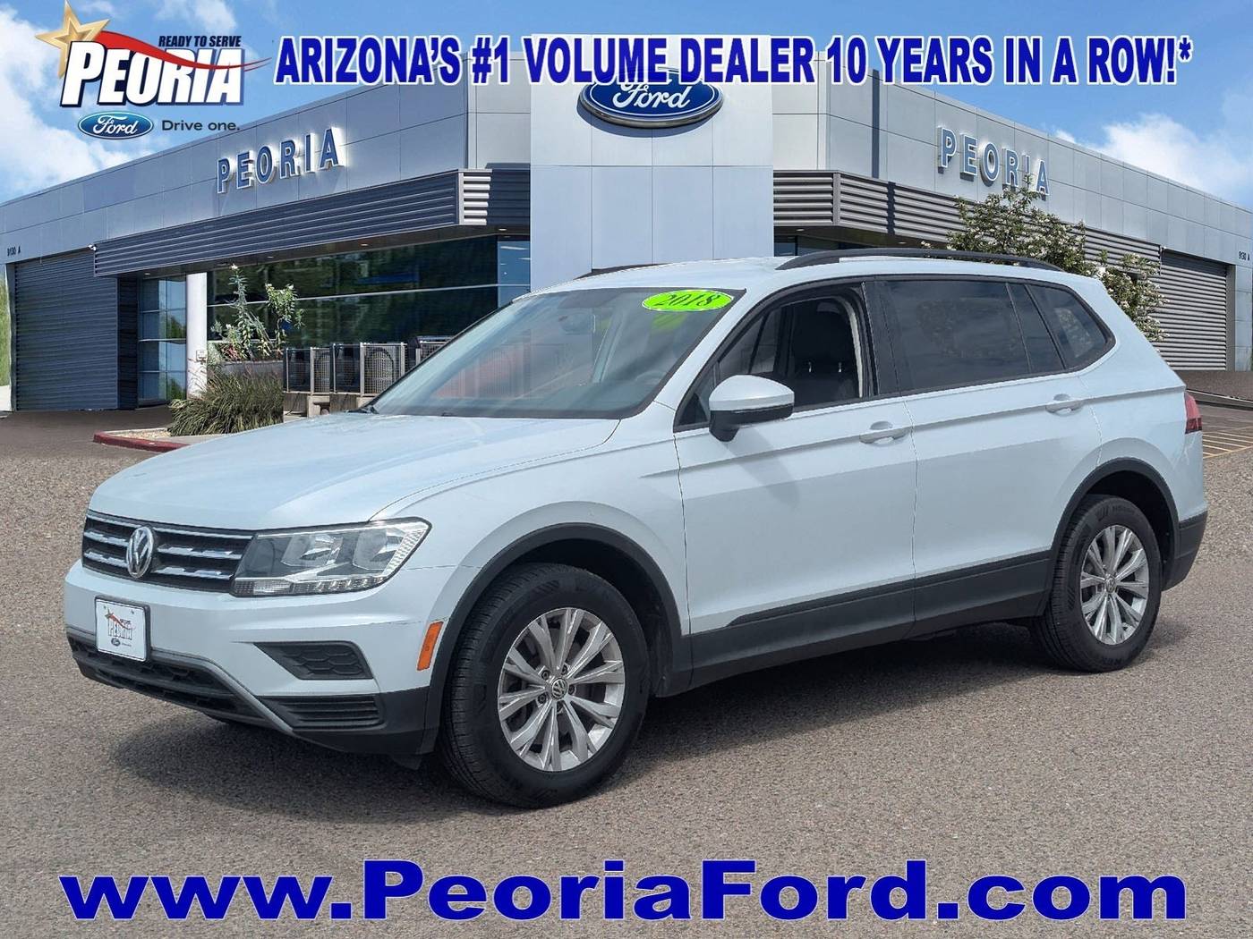 2018 Volkswagen Tiguan S — SUV — 75,103 mi — Peoria, AZ