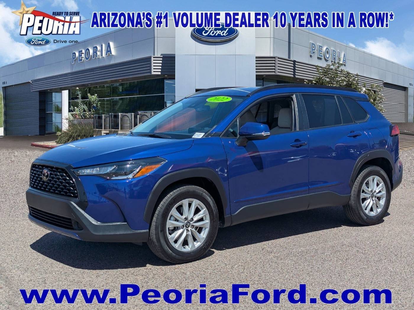 2022 Toyota Corolla Cross LE — SUV — 20,440 mi — Peoria, AZ