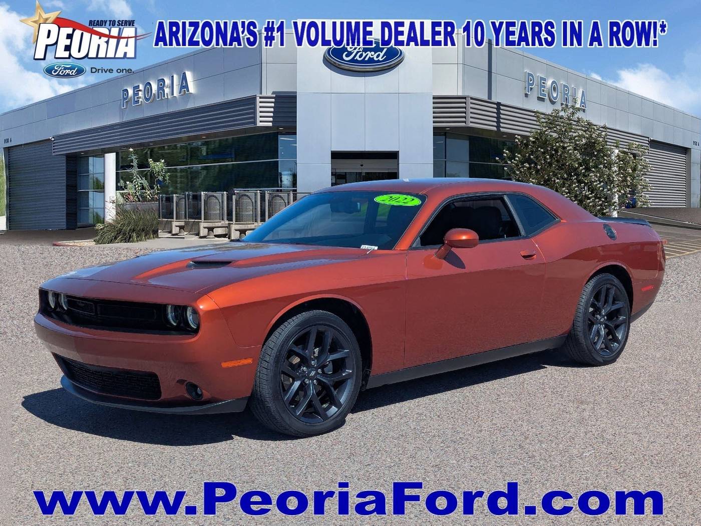 2022 Dodge Challenger SXT — Coupe — 45,273 mi — Peoria, AZ