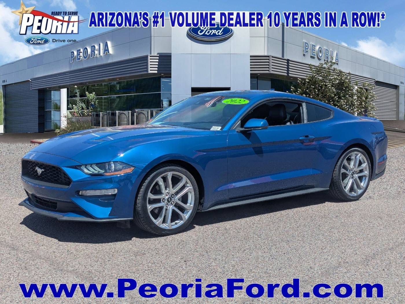 2022 Ford Mustang EcoBoost Premium — Coupe — 42,240 mi — Peoria, AZ
