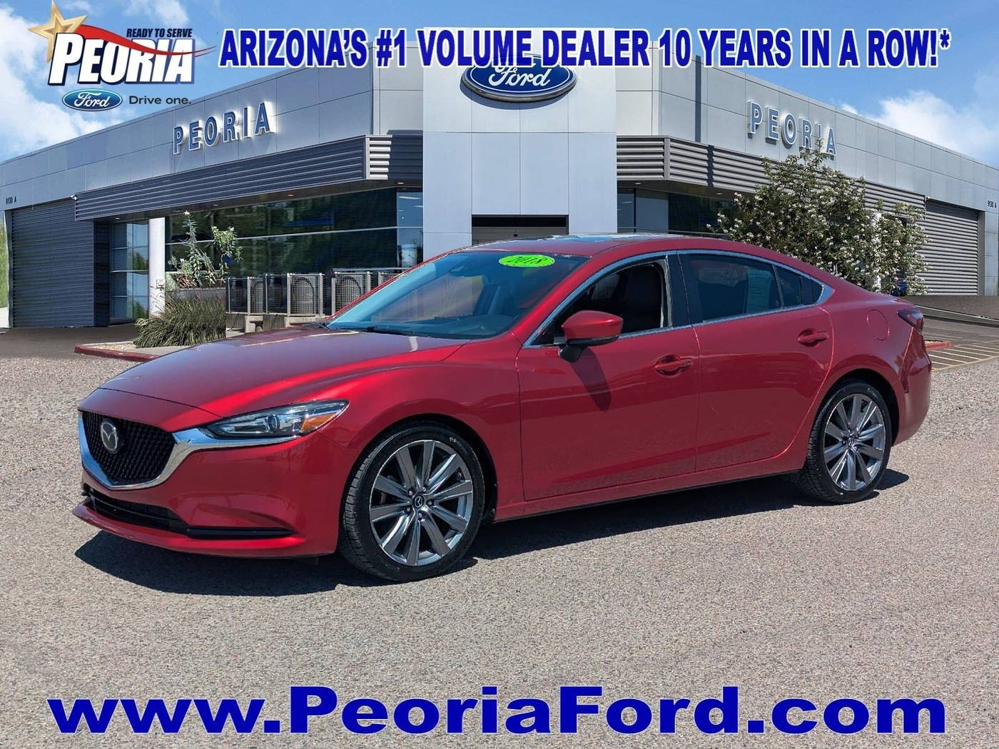 2018 Mazda Mazda6 Grand Touring — Sedan — 81,604 mi — Peoria, AZ