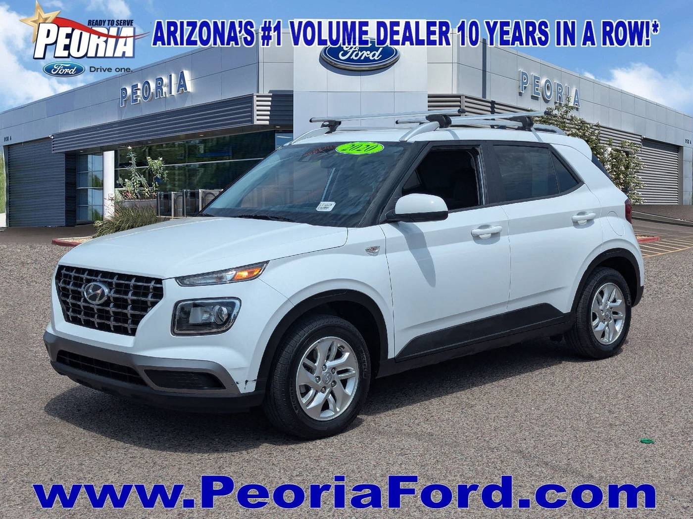 2020 Hyundai Venue SEL — SUV — 56,611 mi — Peoria, AZ