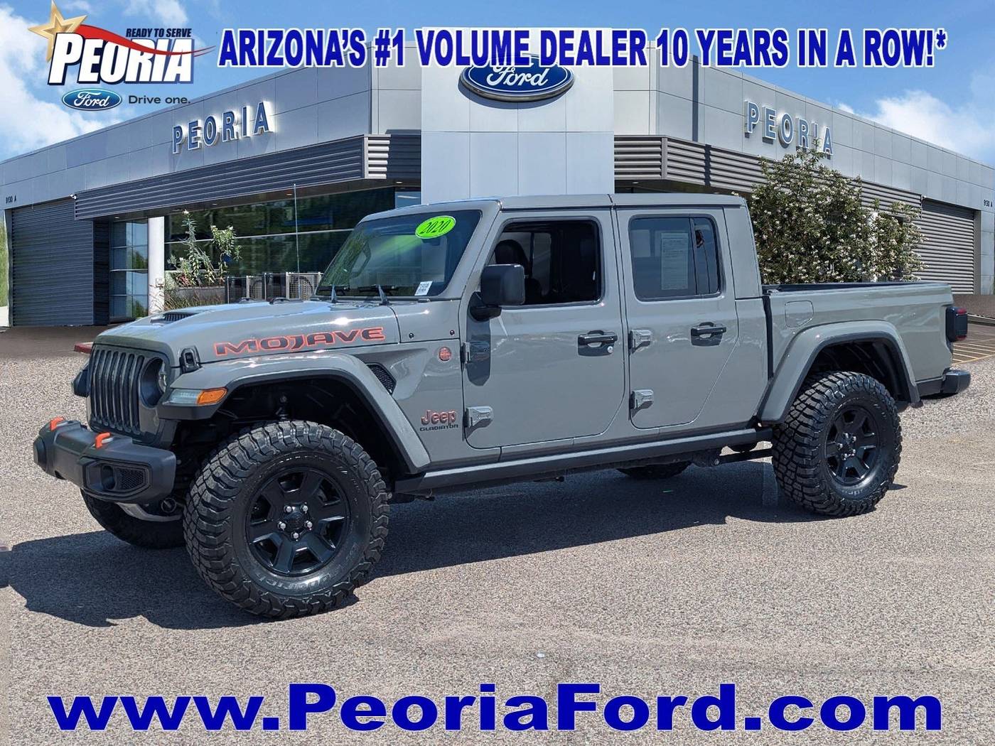 2020 Jeep Gladiator Mojave — Pickup Truck — 89,625 mi — Peoria, AZ