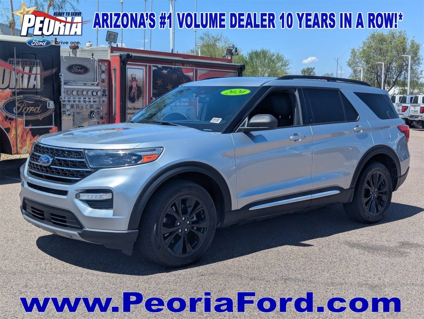 2020 Ford Explorer XLT — SUV — 76,194 mi — Peoria, AZ