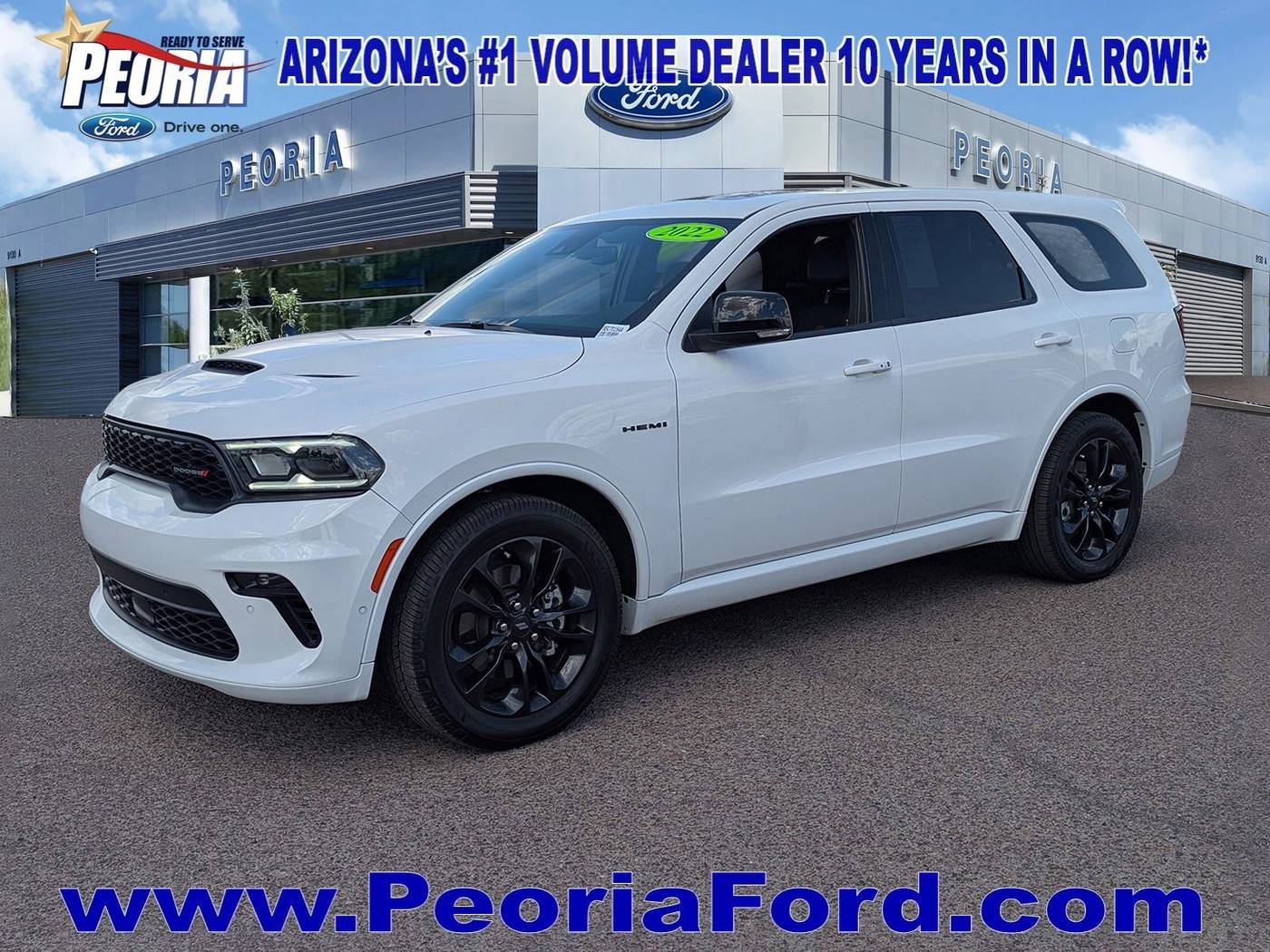 2022 Dodge Durango R/T Plus — SUV — 37,755 mi — Peoria, AZ