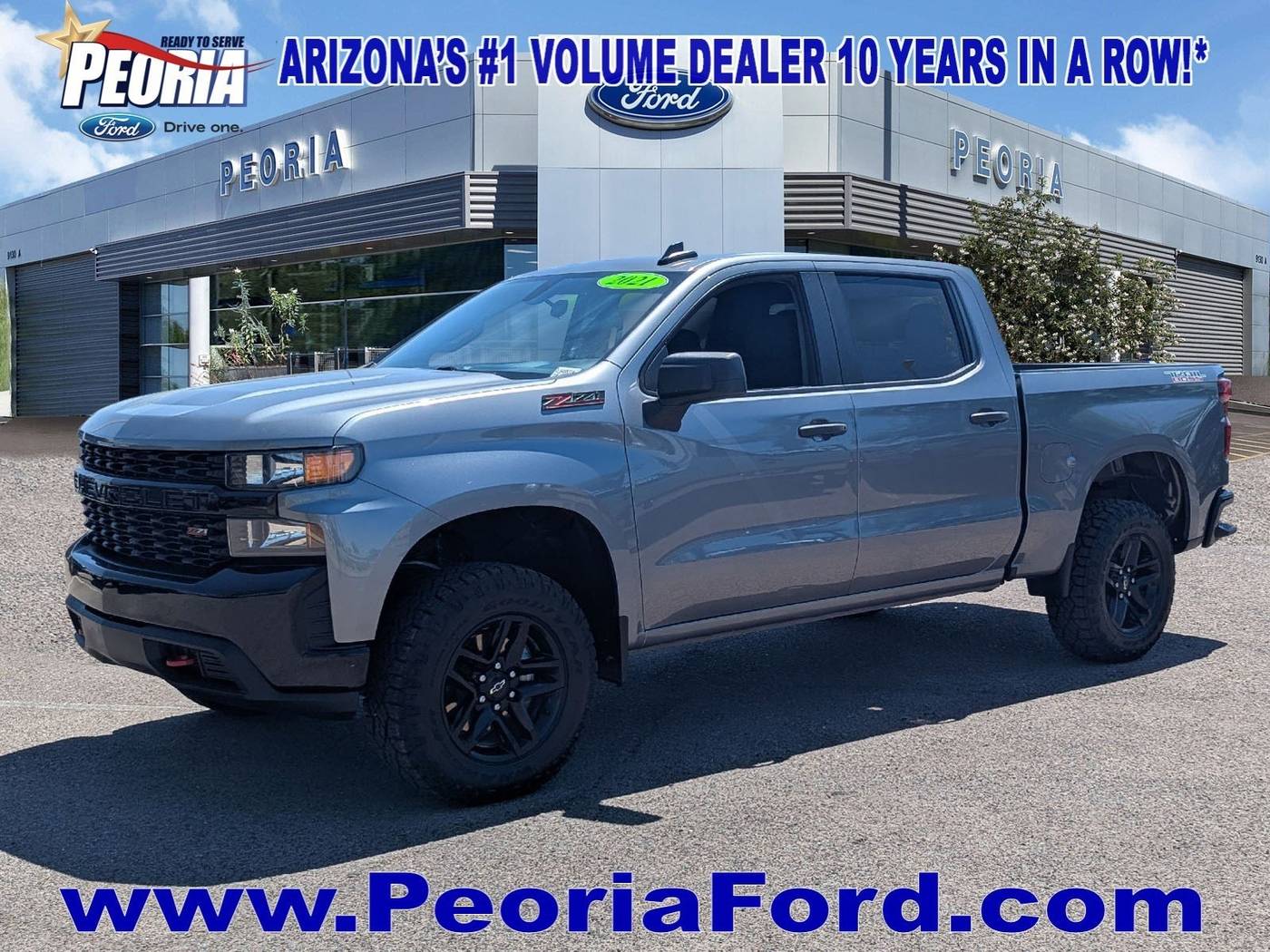 2021 Chevrolet Silverado 1500 Custom Trail Boss — Pickup Truck — 63,937 mi — Peoria, AZ
