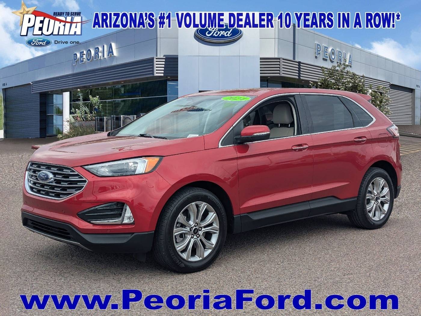 2024 Ford Edge Titanium — SUV — 4,272 mi — Peoria, AZ
