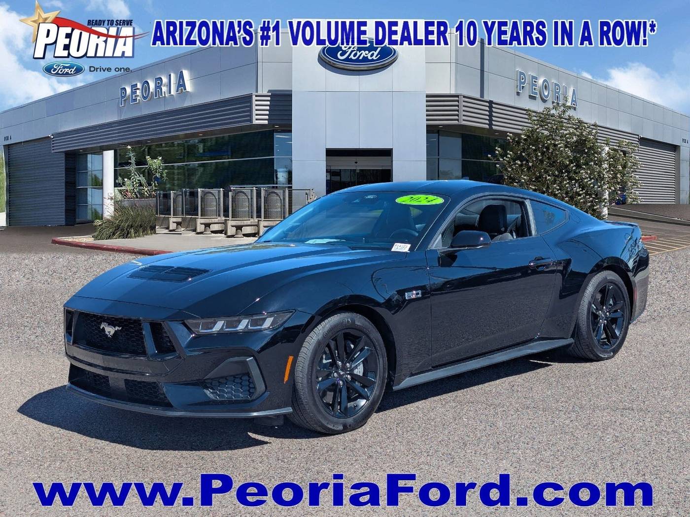 2024 Ford Mustang GT — Coupe — 2,098 mi — Peoria, AZ