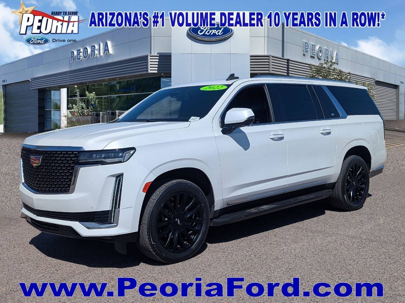 2022 Cadillac Escalade Luxury — SUV — 44,685 mi — Peoria, AZ