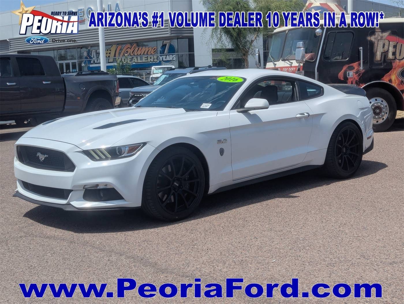 2016 Ford Mustang GT — Coupe — 69,253 mi — Peoria, AZ