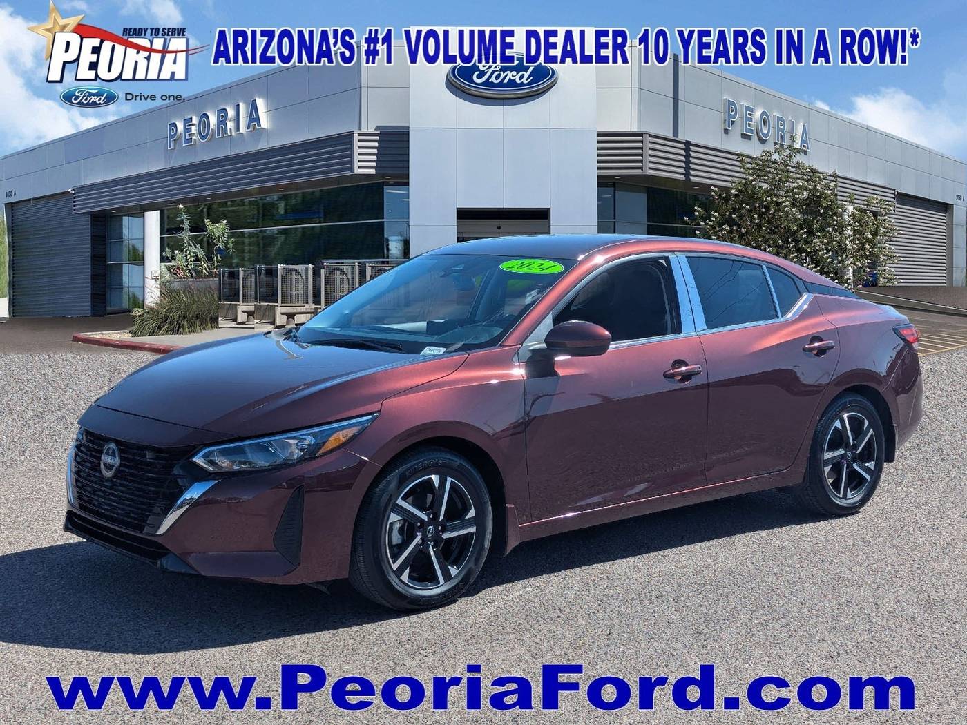 2024 Nissan Sentra SV — Sedan — 4,493 mi — Peoria, AZ