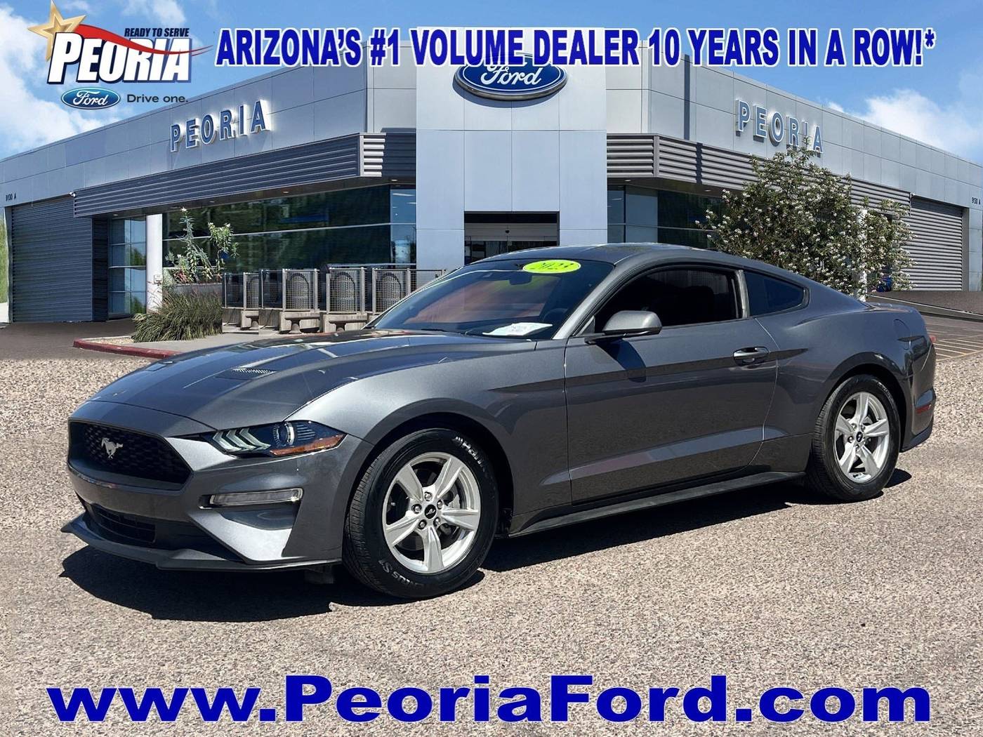 2023 Ford Mustang EcoBoost — Coupe — 27,597 mi — Peoria, AZ