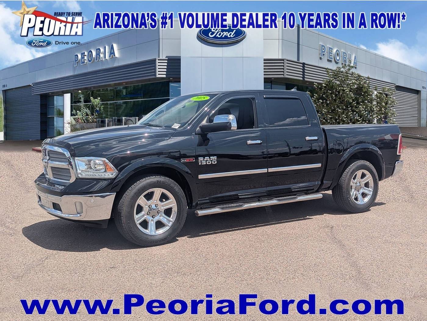 2015 Ram 1500 Laramie Limited — Pickup Truck — 83,082 mi — Peoria, AZ