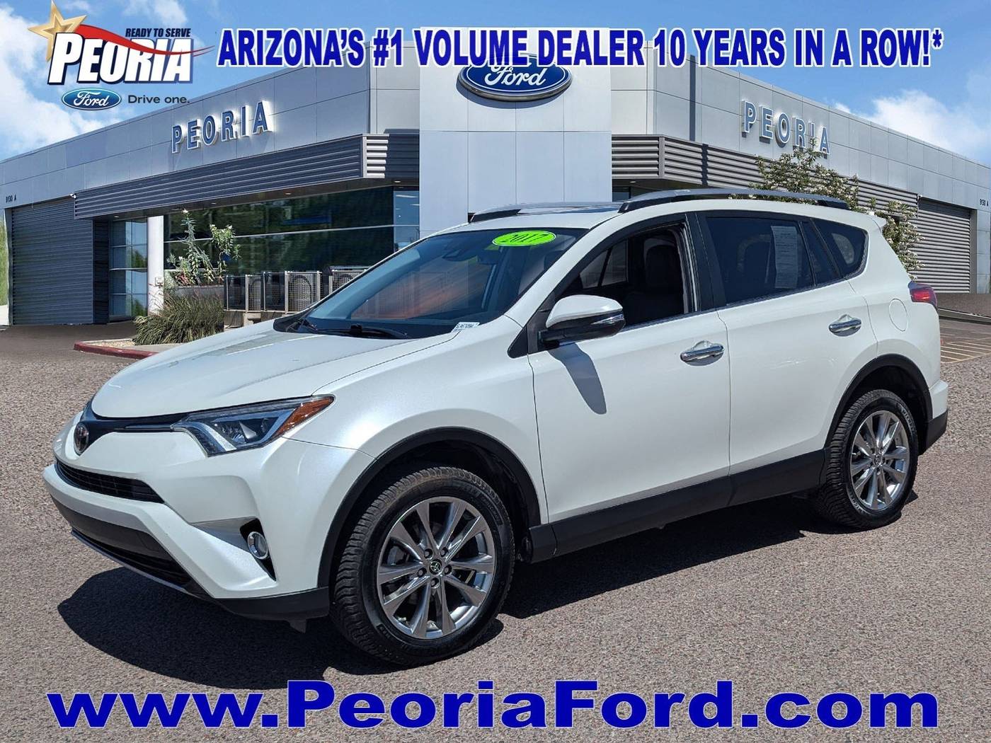 2017 Toyota RAV4 Limited — SUV — 70,059 mi — Peoria, AZ