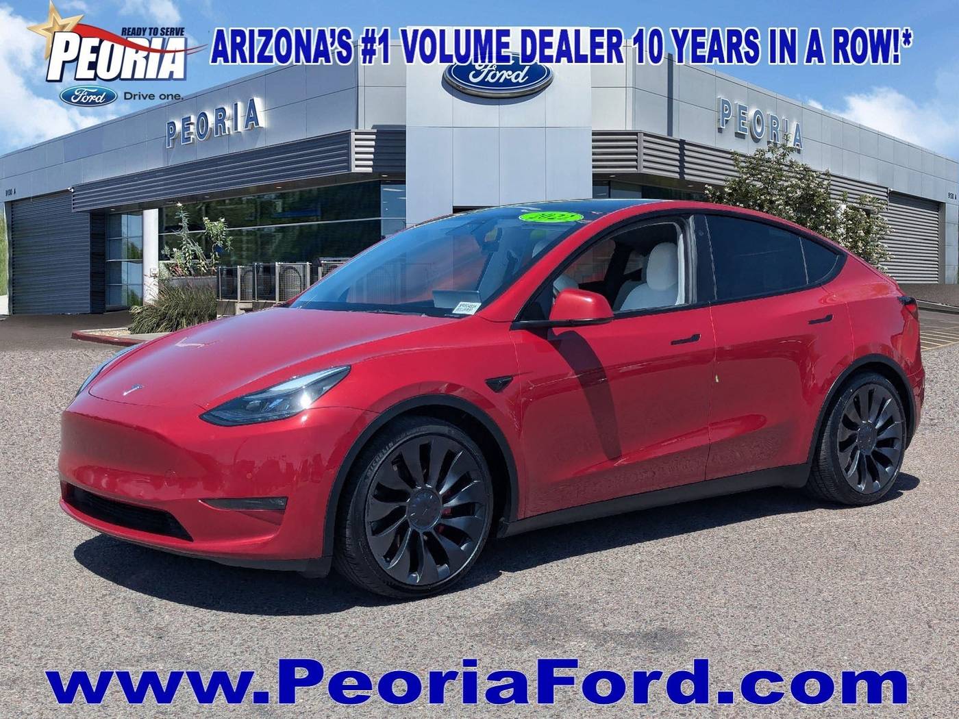2022 Tesla Model Y Performance — SUV — 74,500 mi — Peoria, AZ
