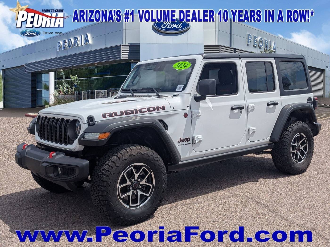 2024 Jeep Wrangler Rubicon — SUV — 17,994 mi — Peoria, AZ