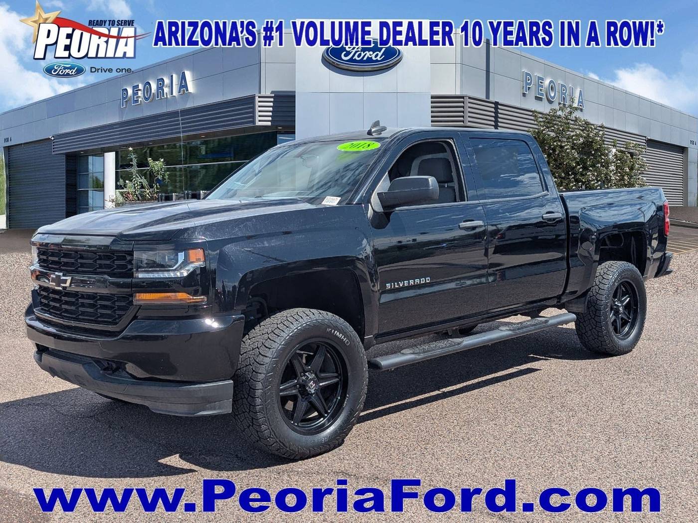 2018 Chevrolet Silverado 1500 Custom — Pickup Truck — 63,986 mi — Peoria, AZ