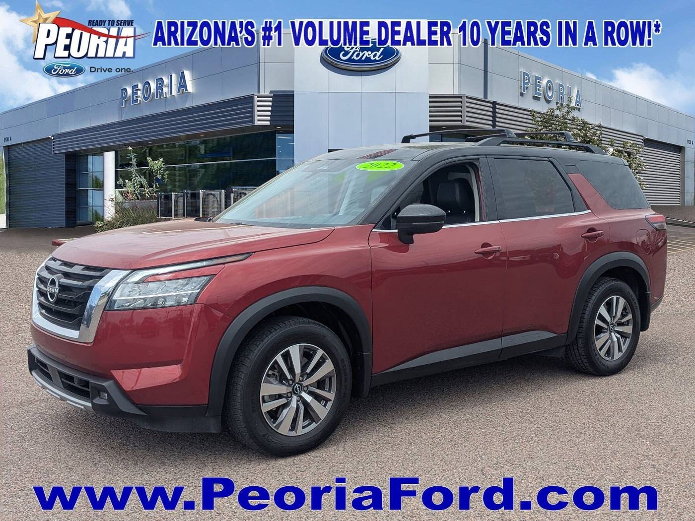 2022 Nissan Pathfinder SL — SUV — 40,177 mi — Peoria, AZ