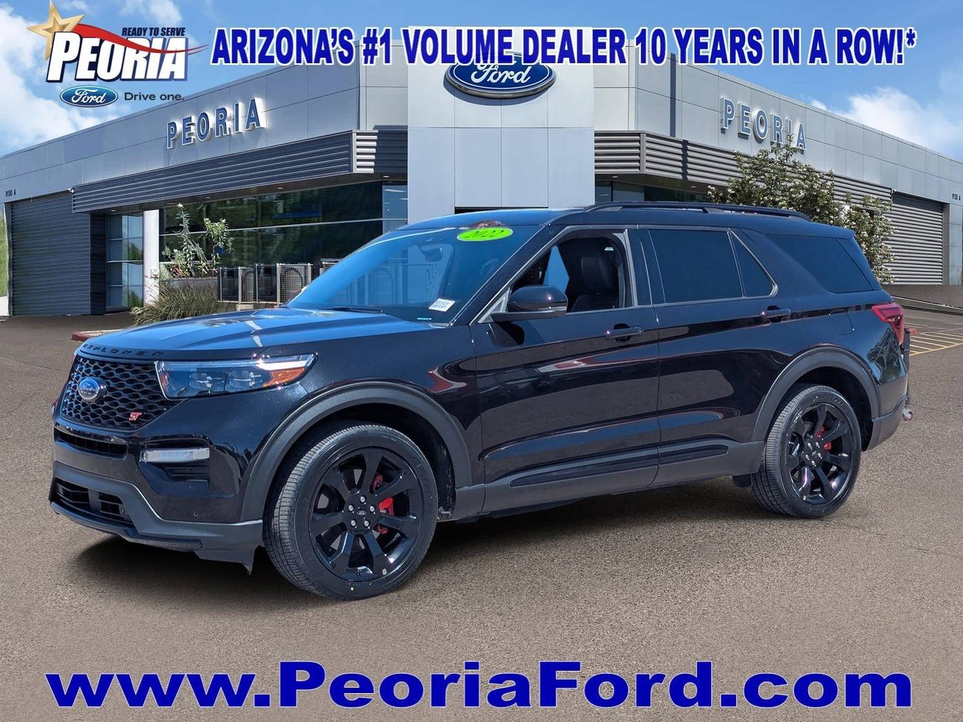 2022 Ford Explorer ST — SUV — 38,317 mi — Peoria, AZ