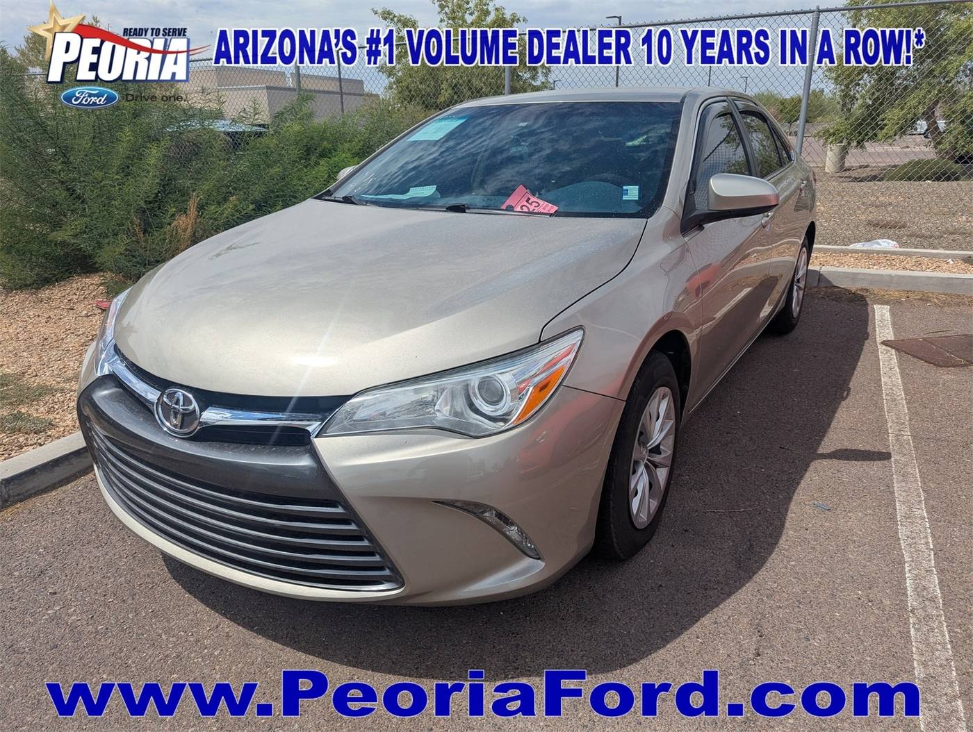 2016 Toyota Camry LE — Sedan — 70,597 mi — Peoria, AZ
