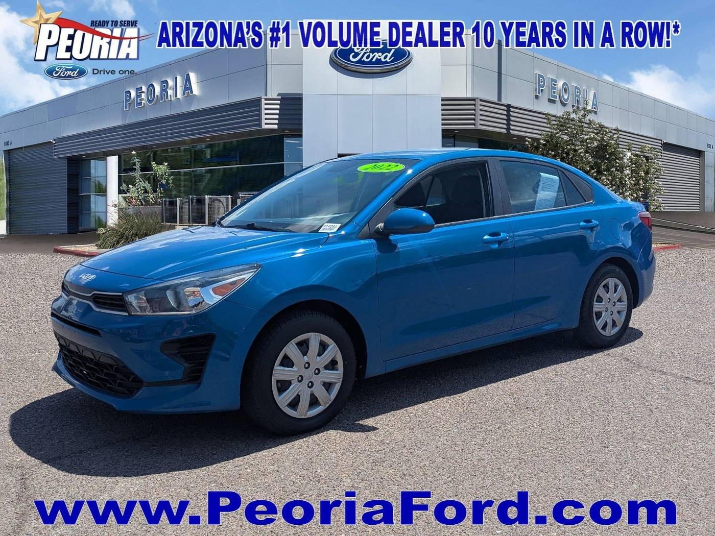 2022 Kia Rio S — Sedan — 24,026 mi — Peoria, AZ