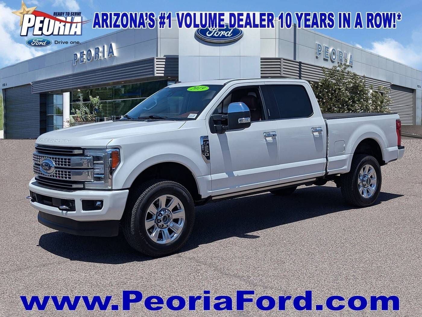 2019 Ford Super Duty F-250 Platinum — Pickup Truck — 74,365 mi — Peoria, AZ