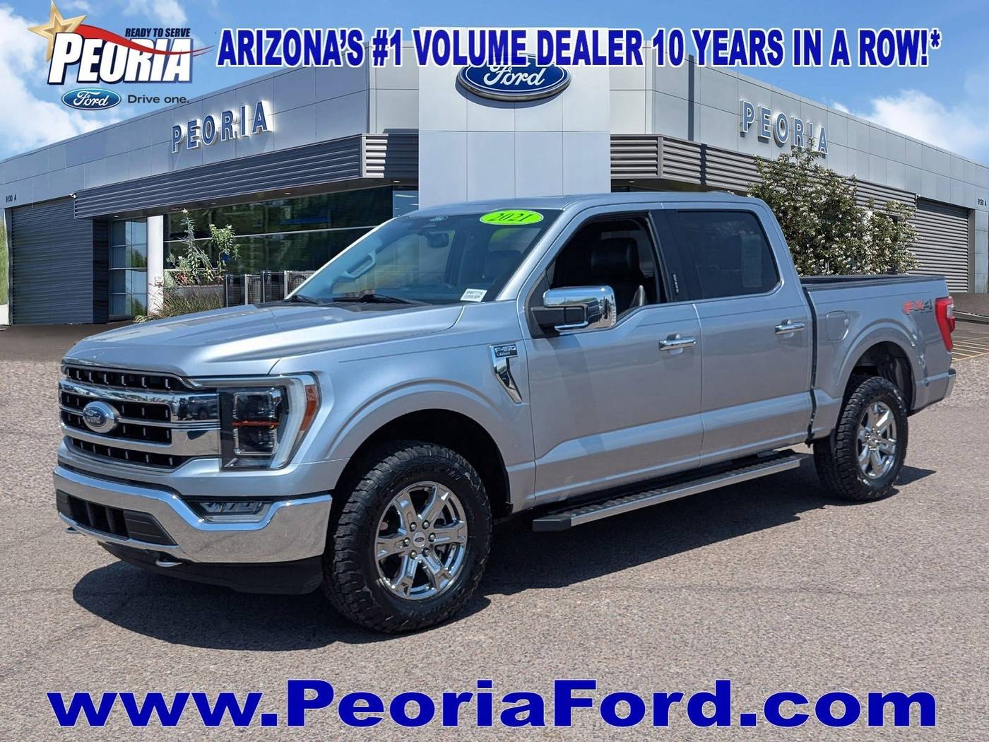 2021 Ford F-150 Lariat — Pickup Truck — 50,697 mi — Peoria, AZ