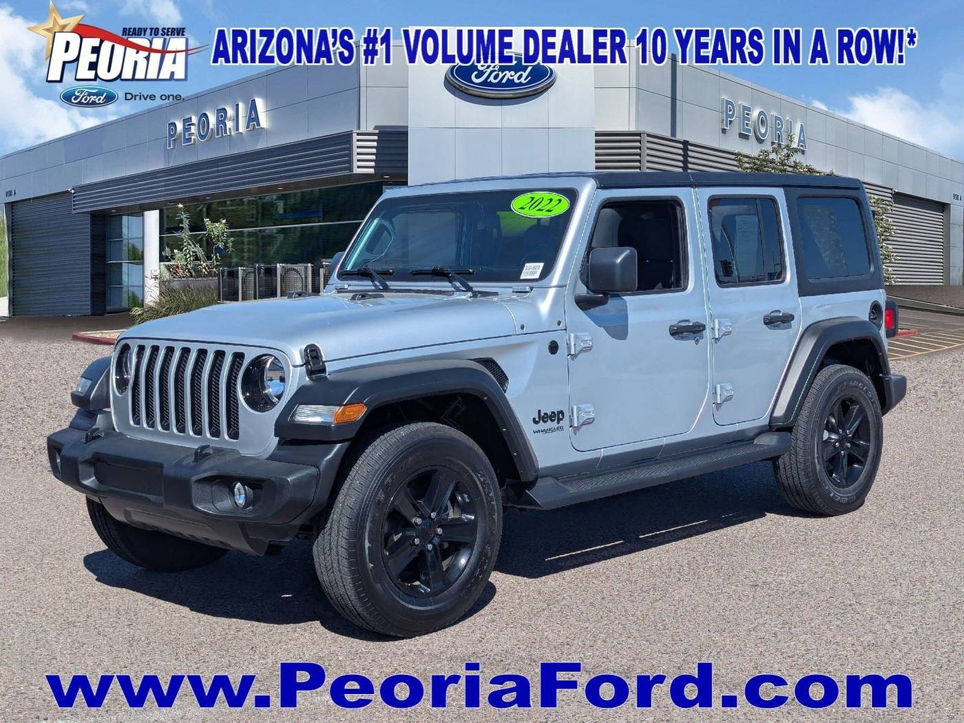 2022 Jeep Wrangler Sport Altitude — SUV — 17,845 mi — Peoria, AZ