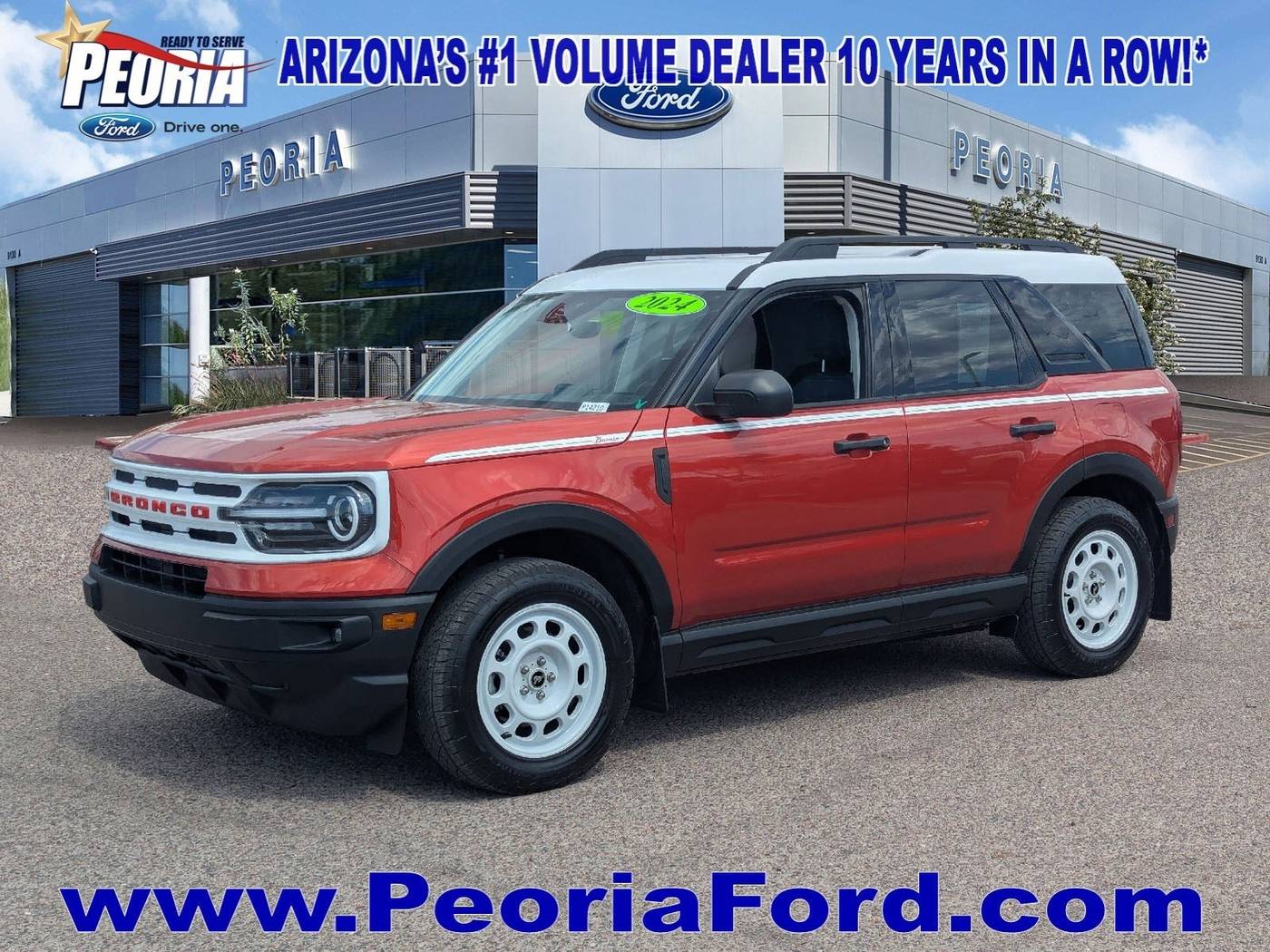 2024 Ford Bronco Sport Heritage — SUV — 17,769 mi — Peoria, AZ