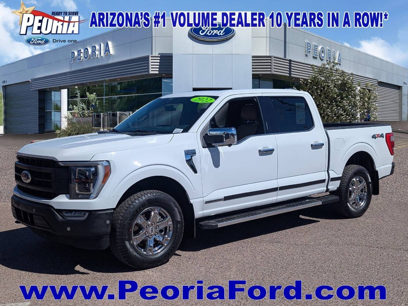 2022 Ford F-150 Lariat — Pickup Truck — 16,852 mi — Peoria, AZ